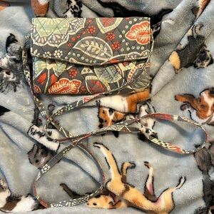 Vera Bradley cross body wallet